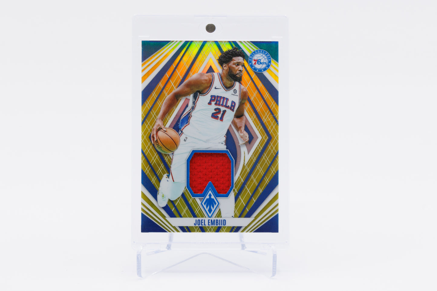 2023-2024 Panini Phoenix - Joel Embiid 10/49 Game Used Jersey Patch