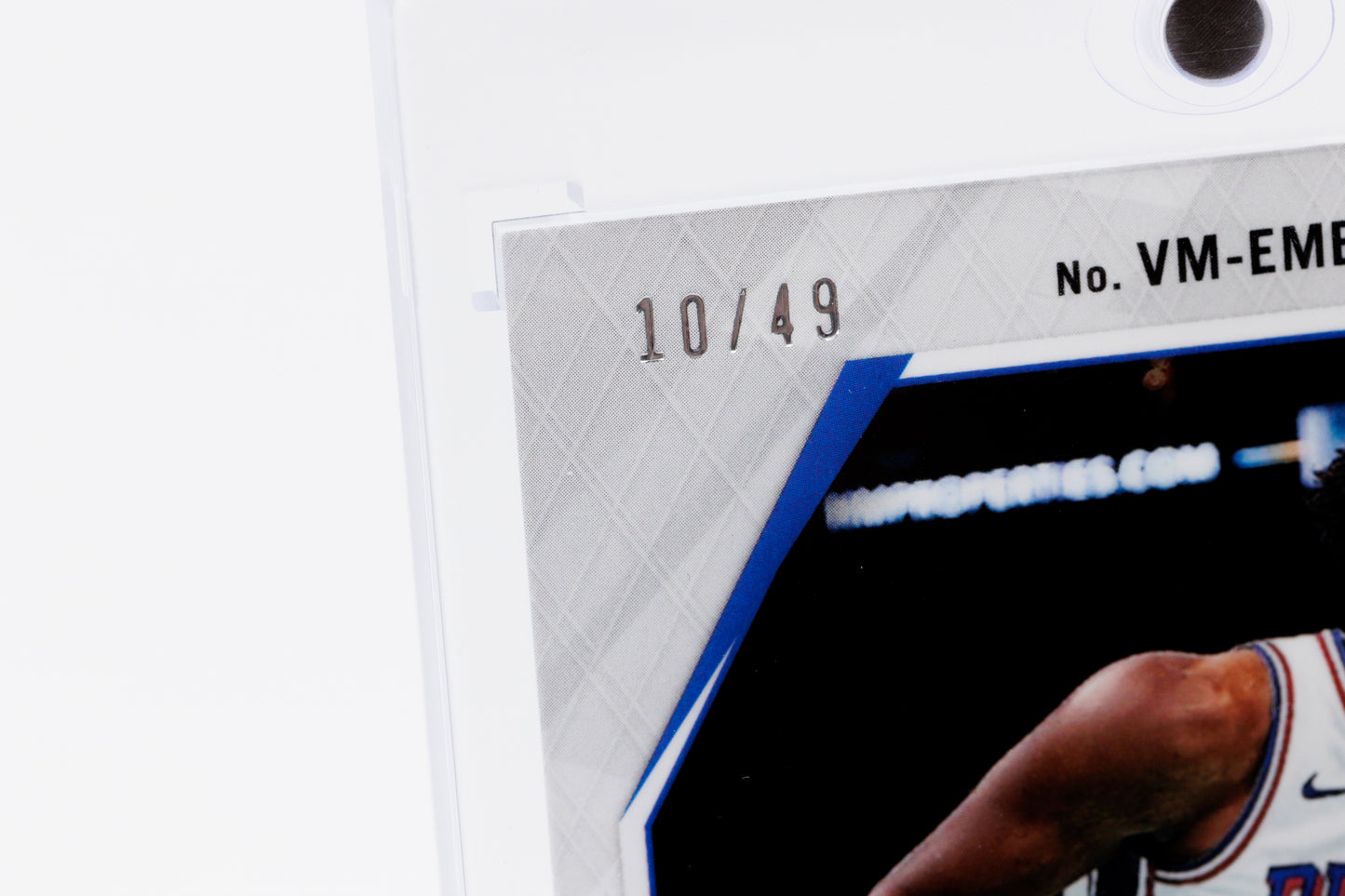 2023-2024 Panini Phoenix - Joel Embiid 10/49 Game Used Jersey Patch
