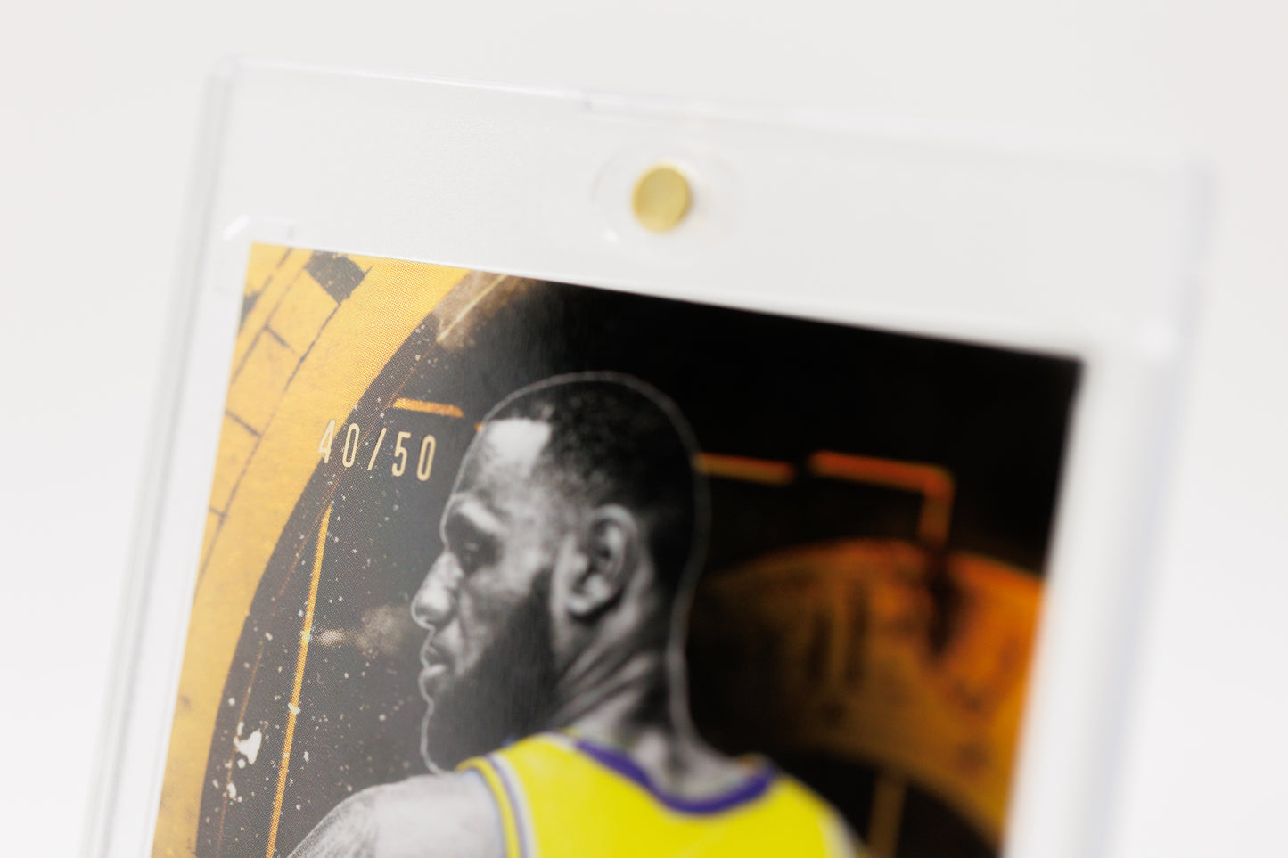 2024 Topps Now - LeBron James All Time Leader Minutes Played Gold Parallel #40/50