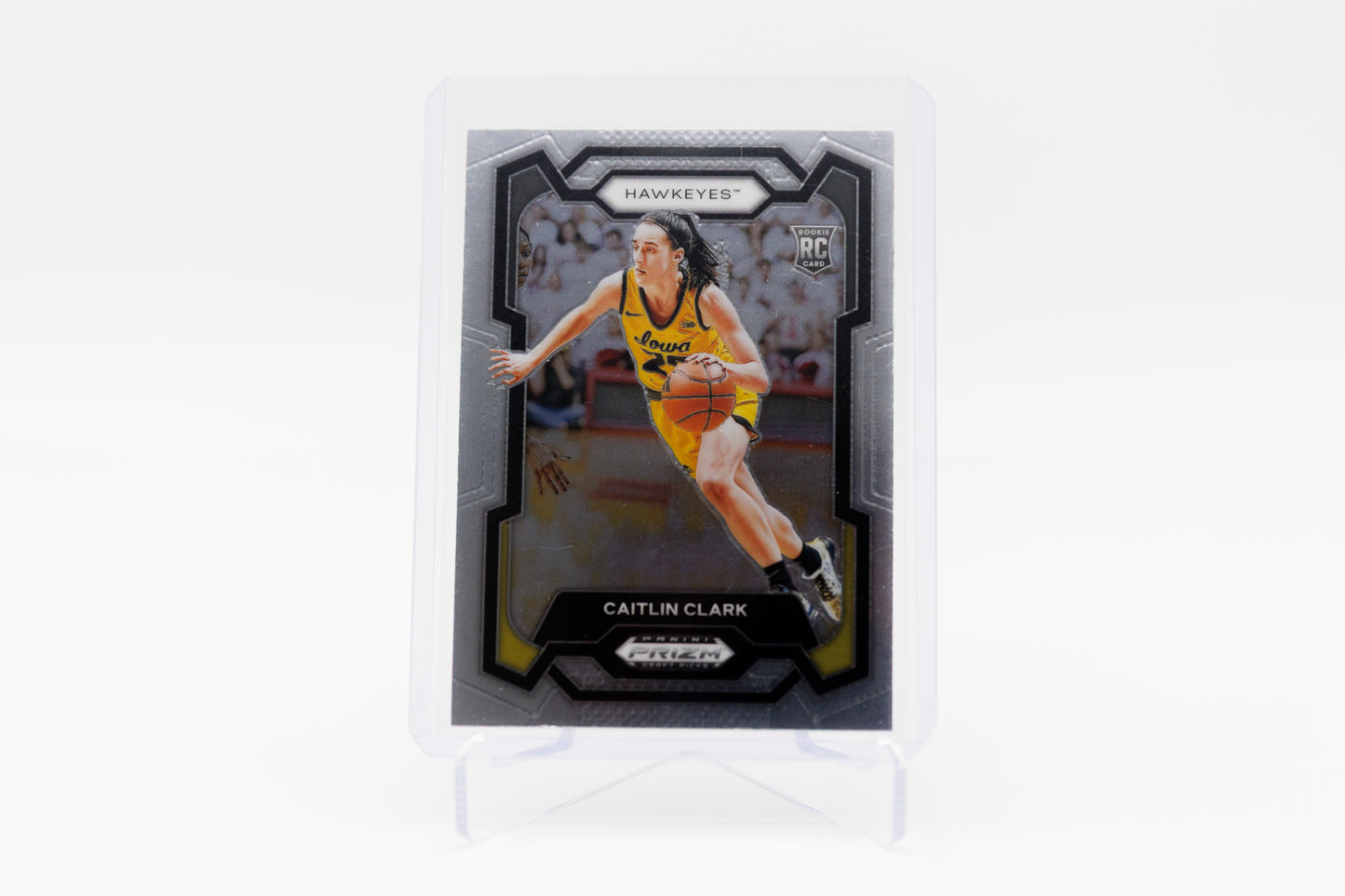 Caitlin Clark 2024 Panini Prizm Draft Picks WNBA 1st Rookie Card