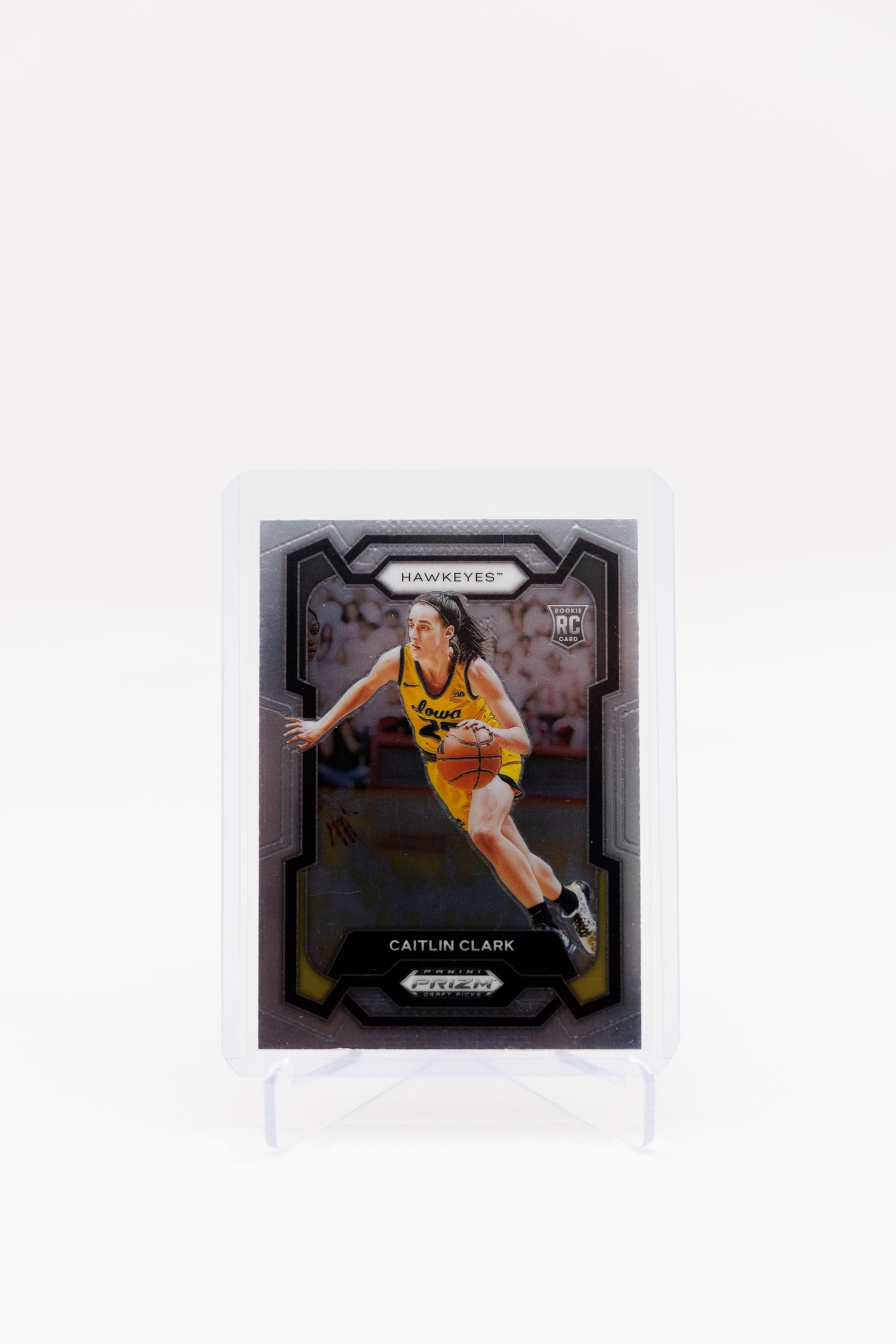 Caitlin Clark 2024 Panini Prizm Draft Picks WNBA 1st Rookie Card