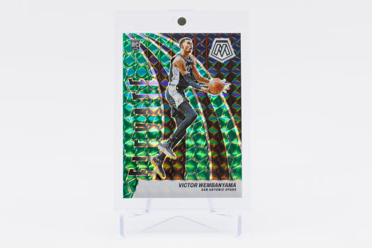 2023-2024 Panini Mosaic - Victor Wembanyama Rookie Elevate Green