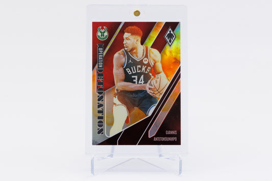 2023-2024 Panini Phoenix - Giannis Antetokounmpo 5/125 Operation Detonation Red
