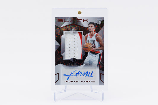 2023-2024 Panini Black - Toumani Camara Rookie 13/15 Patch Auto Ruby FOTL