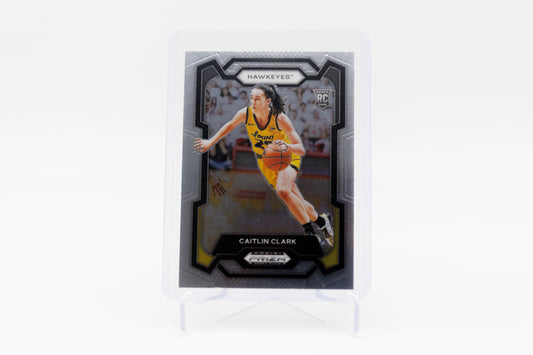 Caitlin Clark 2024 Panini Prizm Draft Picks WNBA 1st Rookie Card